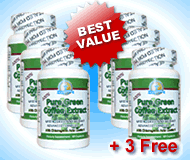 Order Green Coffee Extract 6 bottle package deal